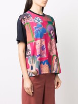 Thumbnail for your product : Paul Smith floral-graphic print T-shirt