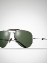 Thumbnail for your product : Ralph Lauren Metal Aviator Sunglasses