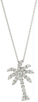 Thumbnail for your product : Roberto Coin Tiny Treasures 18K White Gold & Diamond Palm Tree Pendant Necklace