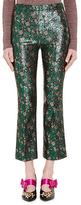 Thumbnail for your product : Prada Women's Floral Jacquard Crop Pants
