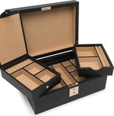 Thumbnail for your product : Smythson Panama travel tray jewellery box