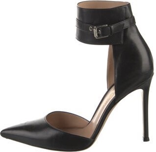 Gianvito Rossi Leather D'Orsay Pumps