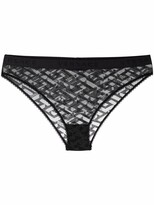 Thumbnail for your product : Versace sheer La Greca briefs