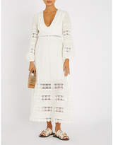 Thumbnail for your product : Zimmermann Castille linen and cotton-blend dress