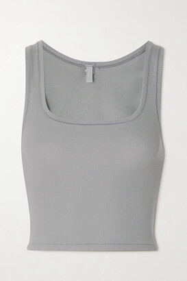 SKIMS Cotton Jersey Muscle Bodysuit - ShopStyle Plus Sizes
