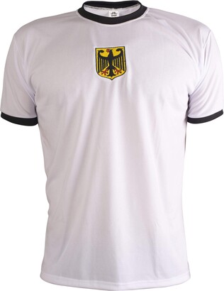 JL Sport Norway Shirt Retro Football Short Sleeve Mens Top