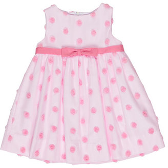 Florence Eiseman Sleeveless Tulle Rosette Dress, Pink, Size 2T-4T