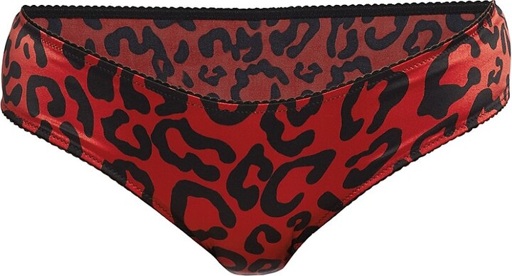 Dolce & Gabbana Leopard Hipster Panty - ShopStyle Panties