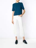 Thumbnail for your product : Egrey cropped denim trousers