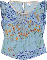 Thumbnail for your product : Poupette St Barth Kids Amber floral blouse