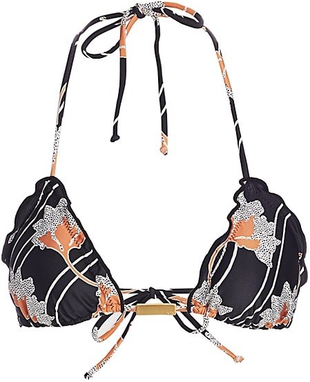 ViX by Paula Hermanny Margot Ripple Triangle Bikini Top - ShopStyle Two ...