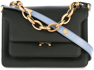 Marni Trunk chain detail bag - women - Calf Leather/Brass - One Size