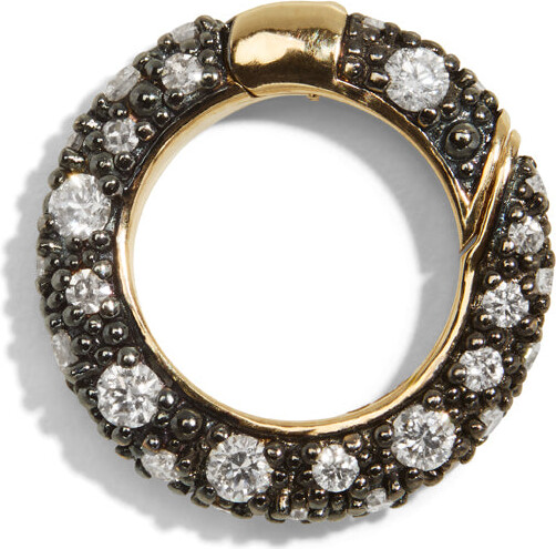 LUCY DELIUS Antique Finish Diamond Yellow Gold Connection