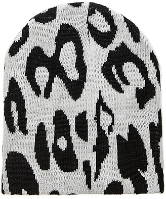 Michael Stars Big Cat Slouch Beanie in Gray.
