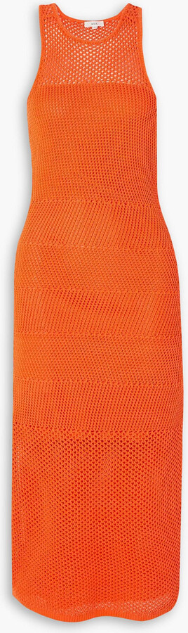 A.L.C. Roland crocheted cotton midi dress