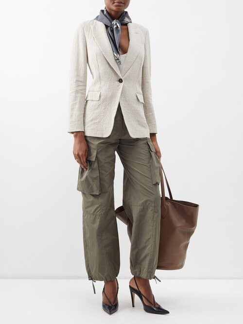Brunello Cucinelli Wrinkledlinen Jacket ShopStyle