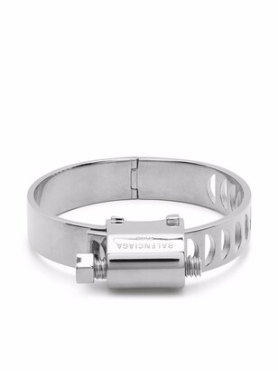 Balenciaga Tool cut-out bracelet - ShopStyle