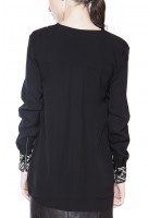 Thumbnail for your product : Thakoon Embroidered Cuff Top