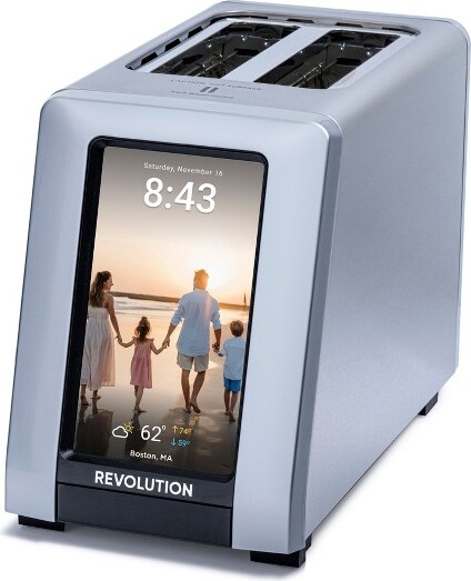 Revolution Cooking RevolutionInstaGLOR180ConnectPlusSmartToaster-DigitalTouchscreenToasterStainlessSteel