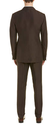 Tom Ford Shelton 2Pc Linen & Silk-Blend Suit With Flat Pant