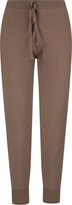 Thumbnail for your product : S Max Mara Woman Brown Elia Joggers