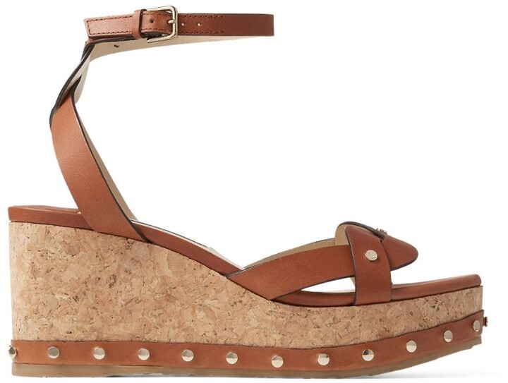 Jimmy Choo Cork Heel Women's Sandals | Shop the world's largest collection  of fashion | ShopStyle