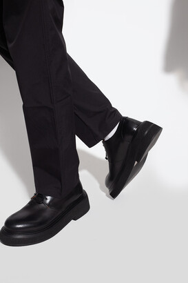 Mens Shoes Lace-ups Derby shoes Marsèll Leather Spatola Invernale Derbys in Black for Men 