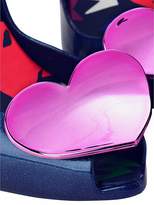 Thumbnail for your product : Melissa Lady Dragon 19 Midnight Glitter Heart Heels