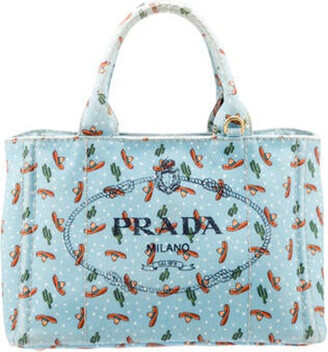 Prada Canapa Stampata Bag - ShopStyle