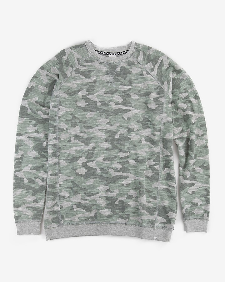 express camo sweatshirt
