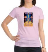 Thumbnail for your product : Artsmith Jr. Jersey T-Shirt We Danced from the Oceans on Metaphysical Waves Psychedelic Fish by Dig Space Art