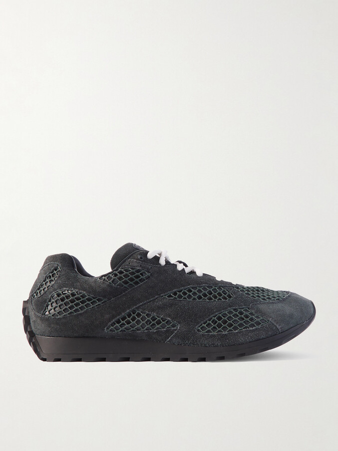 Bottega Veneta★素敵！Men's Neutral Lagoon Leather Sneakers Bottega Veneta Neutral Lagoon Low Top Leather Sneakers
