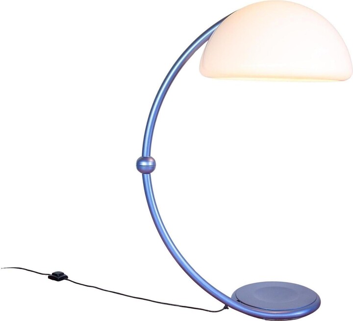 Martinelli Luce Space Age Serpente Floor Lamp Elio Martinelli 1960s Italian Designer Mid Century