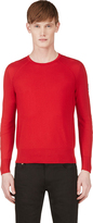 Thumbnail for your product : Moncler Gamme Bleu Red Contour Sleeve Sweater