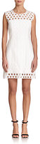 Thumbnail for your product : Milly Illusion Jacquard Dress