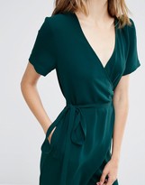 Thumbnail for your product : ASOS Jumpsuit with Wrap and Self Tie