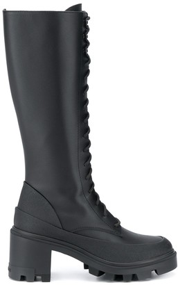 moncler lace up boots