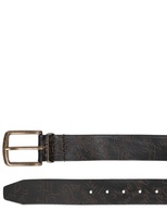 Thumbnail for your product : Diesel 40mm Graffiti Lasered Leather Belt