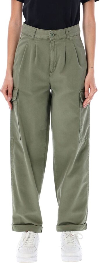 Carhartt Wip Wmns Collins Pant Beige - Womens - Casual Pants