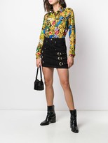Thumbnail for your product : Versace Jeans Couture Buckle-Embellished Mini Skirt