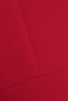 Thumbnail for your product : Halston Ruffled Crepe Mini Dress