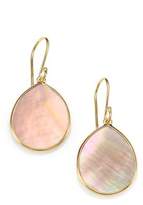 Thumbnail for your product : Ippolita Polished Rock Candy Brown Shell & 18K Yellow Gold Mini Teardrop Earrings