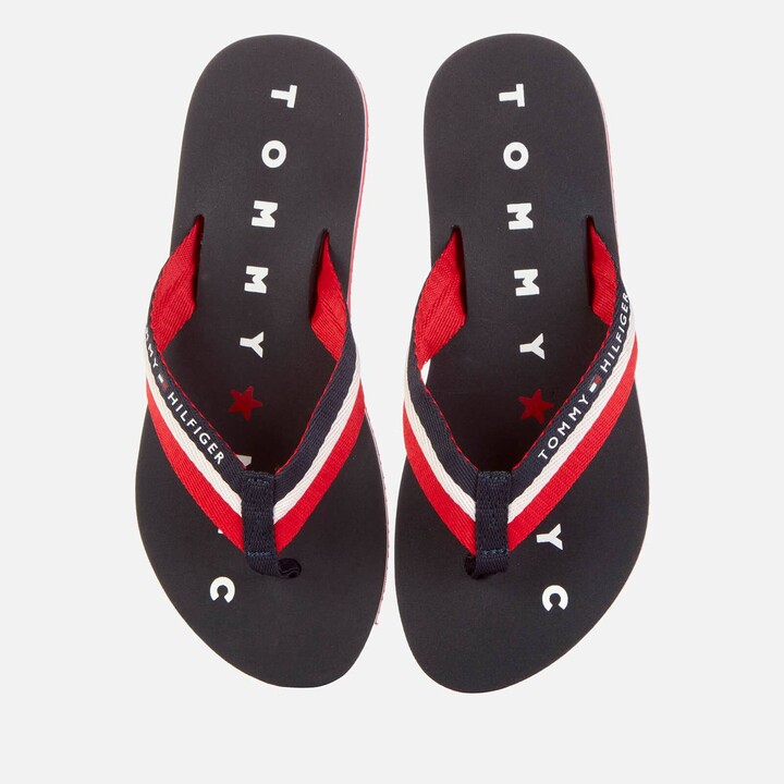 tommy hilfiger toe post sandals