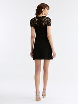 Thumbnail for your product : ODLR Guipure Lace Inset Mini Dress