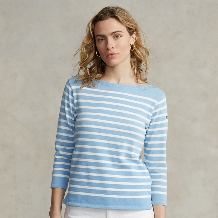 Ralph Lauren Women's Striped Shirts | Shop the world's largest 