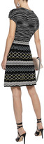 Thumbnail for your product : M Missoni Embroidered Crocheted Cotton-blend Skirt