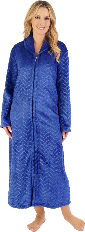 Florentina Women's Soft Fleece Hooded Bathrobe ShopStyle Robes