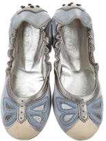 Thumbnail for your product : Tod's Girls' Satin Ballet Flats