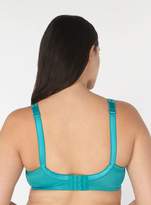 Thumbnail for your product : Evans 2 Pack Green and Black Elenor Jade Firm Support Bras