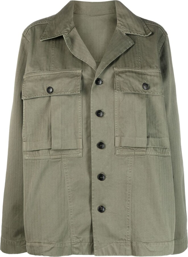 Fortela Solomon military jacket - ShopStyle